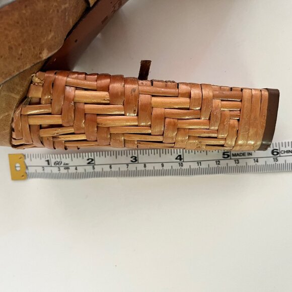 Tory Burch Brown Leather Heels - Picture 10 of 10